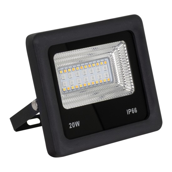 85815 Προβολέας Εξωτερικός LED SMD 5050 & 2835 20W 2000lm 180° AC 230V με Ασύρματο Wireless Bluetooth Αδιάβροχος IP66 Πολύχρωμος RGB+CCT Θερμό Λευκό 3000K - Λευκό Ημέρας 4500K - Ψυχρό Λευκό 6000K