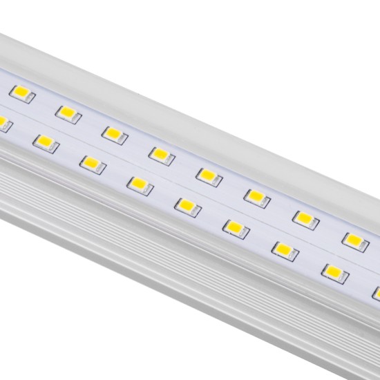 85962 Linear Grow Light Hydro Spectrum LED Γραμμικό Φωτιστικό Ανάπτυξης Φυτών Υδροπονικού Θερμοκηπίου 60cm SMD 2835 40W 160° AC230V IP54 Εσωτερικού Χώρου για Κάλυψη Επιφάνειας 0.6m x 0.6m
