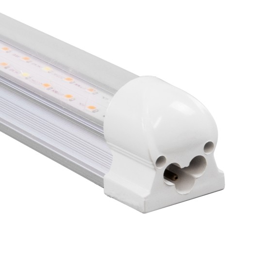 85963 Linear Grow Light Full Spectrum LED Γραμμικό Φωτιστικό Ανάπτυξης Φυτών Θερμοκηπίου 120cm SMD 2835 80W 160° AC230V IP54 Εσωτερικού Χώρου για Κάλυψη Επιφάνειας 1.2m x 1.2m Πλήρους Φάσματος Φωτισμού