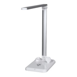 ONO 86101 Μοντέρνο Επιτραπέζιο Φωτιστικό Γραφείου με Ασύρματη Φόρτιση 10W 2A LED 5W 1000lm 90° DC 5V με USB-C IP20 Φυσικό Λευκό 4500K - Sanan SMD Chip - Λευκό - Μ33 x Π14 x Υ63cm - 2 Χρόνια Εγγύηση