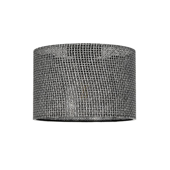 CILIO 203-0152 Μοντέρνο Φωτιστικό Οροφής με Ντουί 1 x E27 AC 220-240V IP20 - Μαύρο - Μ30 x Π30 x Υ22cm