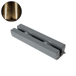 WINDOWARTE 90720 Φωτιστικό Ανάδειξης Παραθύρων LED 18W 1710lm 8°x180° DC 24V Αδιάβροχο IP67 Φυσικό Λευκό 4500K Dimmable - CREE XPE Chip - Γκρι Ανθρακί - Μ25 x Π7 x Υ4.5cm - 3 Χρόνια Εγγύηση
