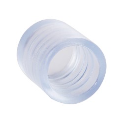 LIGHTUBE 70655 Τερματική Τάπα για Μονόχρωμο Φωτοσωλήνα LED Αδιάβροχο IP65 - Μ1.5 x Π1.3 x Υ1.3cm