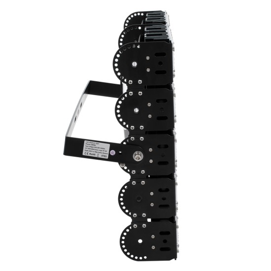 GOLIATH 90104 Προβολέας για Γήπεδα Tennis & Ποδοσφαίρου 5x5 LED 500W 75000lm 75°x135° SDCM<5 Fish Eye Lens AC 220-240V Αδιάβροχο IP65 IK08 Φυσικό Λευκό 5000K - Lumileds SMD Chip & Mean Well Driver - Μαύρο Ματ - Μ62 x Π22 x Υ45cm - 5 Χρόνια Εγγύ