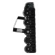 GOLIATH 90104 Προβολέας για Γήπεδα Tennis & Ποδοσφαίρου 5x5 LED 500W 75000lm 75°x135° SDCM<5 Fish Eye Lens AC 220-240V Αδιάβροχο IP65 IK08 Φυσικό Λευκό 5000K - Lumileds SMD Chip & Mean Well Driver - Μαύρο Ματ - Μ62 x Π22 x Υ45cm - 5 Χρόνια Εγγύ