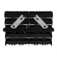 GOLIATH 90104 Προβολέας για Γήπεδα Tennis & Ποδοσφαίρου 5x5 LED 500W 75000lm 75°x135° SDCM<5 Fish Eye Lens AC 220-240V Αδιάβροχο IP65 IK08 Φυσικό Λευκό 5000K - Lumileds SMD Chip & Mean Well Driver - Μαύρο Ματ - Μ62 x Π22 x Υ45cm - 5 Χρόνια Εγγύ