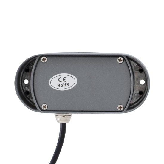 WINDOWCURBA 90110 Φωτιστικό Ανάδειξης Παραθύρων LED 6W 540lm 3°x262° DC 24V Αδιάβροχο IP65 Θερμό Λευκό 2700K Dimmable - CREE XPE Chip - Γκρι Ανθρακί - Μ12 x Π5.3 x Υ6.5cm - 3 Χρόνια Εγγύηση