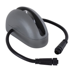 WINDOWCURBA 90112 Φωτιστικό Ανάδειξης Παραθύρων LED 6W 480lm 3°x262° DC 24V Αδιάβροχο IP65 Πολύχρωμο RGB Dimmable DMX512 - CREE XPE Chip - Γκρι Ανθρακί - Μ12 x Π5.3 x Υ6.5cm - 3 Χρόνια Εγγύηση