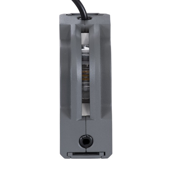 WINDOWCORNA 90113 Γωνιακό Φωτιστικό Ανάδειξης Παραθύρων LED 6W 570lm 3°x172° DC 24V Αδιάβροχο IP65 Φυσικό Λευκό 4500K Dimmable - CREE XPE Chip - Γκρι Ανθρακί - Μ12 x Π4 x Υ12cm - 3 Χρόνια Εγγύηση