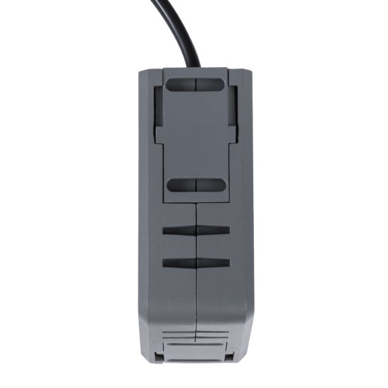 WINDOWCORNA 90114 Γωνιακό Φωτιστικό Ανάδειξης Παραθύρων LED 6W 540lm 3°x172° DC 24V Αδιάβροχο IP65 Θερμό Λευκό 2700K Dimmable - CREE XPE Chip - Γκρι Ανθρακί - Μ12 x Π4 x Υ12cm - 3 Χρόνια Εγγύηση