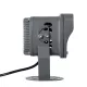 FLOODXENA 90124 Προβολέας Σποτ Wall Washer LED 12W 1020lm 10° AC 220-240V Αδιάβροχο IP65 Μπλε - Bridgelux SMD Chip - Γκρι Ανθρακί - Μ13.5 x Π11 x Υ15cm - 3 Χρόνια Εγγύηση