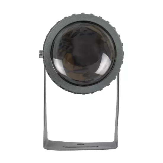 SPOTFENIA 90135 Αρχιτεκτονικό Σποτ Φωτισμου LED 10W 1100lm 5° DC 24V Αδιάβροχο IP65 Θερμό Λευκό 2700K Dimmable - Bridgelux COB Chip - Γκρι Ανθρακί - Μ7 x Π7 x Υ15.5cm - 3 Χρόνια Εγγύηση