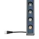 WASHERMARGO 90151 Μπάρα Φωτισμού Wall Washer LED 24W 2640lm 30° DC 24V Αδιάβροχο IP66 Θερμό Λευκό 2700K Dimmable - Bridgelux SMD Chip - Γκρι Ανθρακί - Μ100 x Π4 x Υ5cm - 3 Χρόνια Εγγύηση