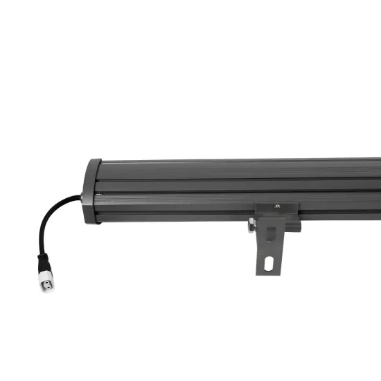 WASHERMOZA 90168 Μπάρα Φωτισμού Wall Washer LED 72W 6120lm 10-30° DC 24V Αδιάβροχο IP66 Μπλε Dimmable - Bridgelux SMD Chip - Γκρι Ανθρακί - Μ100 x Π14 x Υ7cm - 3 Χρόνια Εγγύηση