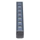 WASHERMARGO 90179 Μπάρα Φωτισμού Wall Washer LED 6W 660lm 30° DC 24V Αδιάβροχο IP65 Θερμό Λευκό 2700Κ Dimmable - Bridgelux SMD Chip - Γκρι Ανθρακί - Μ30 x Π4 x Υ5cm - 3 Χρόνια Εγγύηση