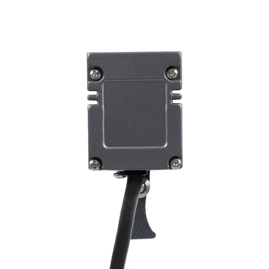 WASHER-FAIA 90185 Μπάρα Φωτισμού Wall Washer με Αντιθαμβωτική Γρίλια LED 36W 3780lm 30° DC 24V Αδιάβροχο IP65 Πολύχρωμο RGBW Dimmable DMX512 - Γκρι Ανθρακί - Μ100 x Π4 x Υ5cm - 3 Χρόνια Εγγύηση