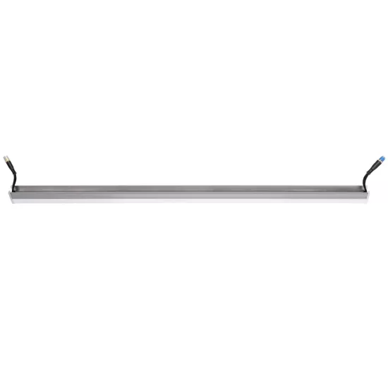 DIGIBAR 90214 Ψηφιακή Pixel Addressable Facade Μπάρα LED 12W 600lm 180° DC 24V Αδιάβροχο IP65 8 x Pixel Πολύχρωμο RGB Dimmable DMX512 SPI/TTL Protocol IC UCS512C0 - Bridgelux SMD Chip - Ασημί με Λευκό Γαλακτερό Κάλυμμα - Μ100 x Π3 x Υ4.5cm - 3 Χρόνια Εγγύ