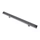 WASHER-GAIA 90216 Μπάρα Φωτισμού Wall Washer LED 144W 12240lm 10° DC 24V Αδιάβροχο IP67 Πολύχρωμο RGBW DMX512 Dimmable - Ασημί - Μ100 x Π7.3 x Υ4.3cm - 3 Χρόνια Εγγύηση