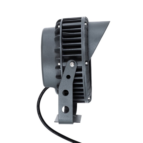 TREEVINA 90360 Φωτιστικό Σποτ με Αντιθαμβωτική Γρίλια για Φυτά - Δέντρα με Βάση Κήπου / Καρφωτό LED 24W 2640lm 10° DC 24V Αδιάβροχο IP65 Θερμό Λευκό 2700K Dimmable - Bridgelux SMD Chip - Γκρι Ανθρακί - Μ21.5 x Π18.3 x Υ14cm - 3 Χρόνια Εγγύηση