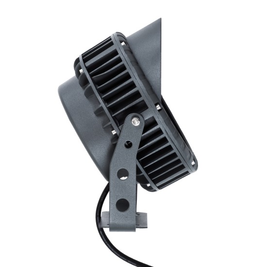 TREEVINA 90360 Φωτιστικό Σποτ με Αντιθαμβωτική Γρίλια για Φυτά - Δέντρα με Βάση Κήπου / Καρφωτό LED 24W 2640lm 10° DC 24V Αδιάβροχο IP65 Θερμό Λευκό 2700K Dimmable - Bridgelux SMD Chip - Γκρι Ανθρακί - Μ21.5 x Π18.3 x Υ14cm - 3 Χρόνια Εγγύηση