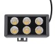 FLOODDANY 90375 Προβολέας Σποτ Wall Washer LED 24W 2640lm 5° DC 24V Αδιάβροχο IP65 Θερμό Λευκό 2700K Dimmable - CREE XPE Chip - Γκρι Ανθρακί - Μ16 x Π9.5 x Υ7.5cm - 3 Χρόνια Εγγύηση