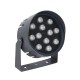 FLOOD-NIGMA 90396 Προβολέας Wall Washer για Φωτισμό Κτιρίων LED 24W 2040lm 30° DC 24V Αδιάβροχο IP65 L15 x W15 x H9.1cm RGBW DMX512 - Γκρι Ανθρακί - 3 Years Warranty