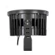 FLOOD-NEVA 90398 Προβολέας Σποτ Wall Washer LED 54W 4860lm 30° DC 24V Αδιάβροχο IP65 Θερμό Λευκό 3000K Dimmable - Μαύρο - Μ24.5 x Π24.5 x Υ14.7cm - 3 Χρόνια Εγγύηση