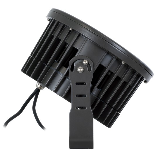 FLOOD-NEVA 90400 Προβολέας Σποτ Wall Washer LED 72W 6120lm 30° DC 24V Αδιάβροχο IP65 RGBW DMX512 Dimmable - Μαύρο - Μ24.5 x Π24.5 x Υ14.7cm - 3 Χρόνια Εγγύηση