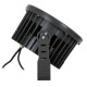 FLOOD-NEVA 90400 Προβολέας Σποτ Wall Washer LED 72W 6120lm 30° DC 24V Αδιάβροχο IP65 RGBW DMX512 Dimmable - Μαύρο - Μ24.5 x Π24.5 x Υ14.7cm - 3 Χρόνια Εγγύηση