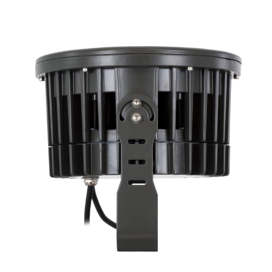 FLOOD-NEVA 90400 Προβολέας Σποτ Wall Washer LED 72W 6120lm 30° DC 24V Αδιάβροχο IP65 RGBW DMX512 Dimmable - Μαύρο - Μ24.5 x Π24.5 x Υ14.7cm - 3 Χρόνια Εγγύηση