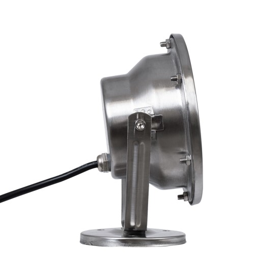 UNDERWATER-DENIS 90429 Υποβρύχιος Προβολέας Σποτ για Σιντριβάνια/Πισίνες LED 12W 1080lm 30° DC 24V Αδιάβροχο IP68 Θερμό Λευκό 2700K Dimmable - Ανοξείδωτο Ατσάλι 304 - Μ14.5 x Π7 x Υ17cm - 3 Χρόνια Εγγύηση