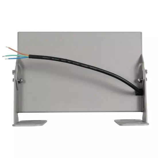 FLOODHENO 999-0263 Προβολέας Σποτ Wall Washer LED 24W 2040lm 30° AC 220-240V Αδιάβροχο IP67 Ultra Θερμό Λευκό 2200K - Bridgelux SMD Chip - Γκρι - Μ24 x Π11 x 16.5cm - 3 Χρόνια Εγγύηση