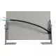 FLOODHENO 999-0263 Προβολέας Σποτ Wall Washer LED 24W 2040lm 30° AC 220-240V Αδιάβροχο IP67 Ultra Θερμό Λευκό 2200K - Bridgelux SMD Chip - Γκρι - Μ24 x Π11 x 16.5cm - 3 Χρόνια Εγγύηση