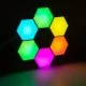 DIGIOCTA 90448 Σετ 6 Ψηφιακων LED RGB Φωτιστικών Κυψελών με Ψηφιακό Controller με WiFi Smart APP & Ασύρματο Χειριστήριο RF 2.4Ghz - LED SMD 5050 9W/Σετ 84PIXEL/Σετ 720lm/Σετ 120° DC 5V με USB 2.0 IP20 Πολύχρωμο RGB - Dimmable - Μ10.5 x Π10.5 x Υ3cm Αν DIGIOCTA 90448 Σετ 6 Ψηφιακων LED RGB Φωτιστικών Κυψελών με Ψηφιακό Controller με WiFi Smart APP & Ασύρματο Χειριστήριο RF 2.4Ghz - LED SMD 5050 9W/Σετ 84PIXEL/Σετ 720lm/Σετ 120° DC 5V με USB 2.0 IP20 Πολύχρωμο RGB - Dimmable - Μ10.5 x Π10.5 x Υ3cm Αν