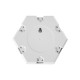 DIGIOCTA 90448 Σετ 6 Ψηφιακων LED RGB Φωτιστικών Κυψελών με Ψηφιακό Controller με WiFi Smart APP & Ασύρματο Χειριστήριο RF 2.4Ghz - LED SMD 5050 9W/Σετ 84PIXEL/Σετ 720lm/Σετ 120° DC 5V με USB 2.0 IP20 Πολύχρωμο RGB - Dimmable - Μ10.5 x Π10.5 x Υ3cm Αν DIGIOCTA 90448 Σετ 6 Ψηφιακων LED RGB Φωτιστικών Κυψελών με Ψηφιακό Controller με WiFi Smart APP & Ασύρματο Χειριστήριο RF 2.4Ghz - LED SMD 5050 9W/Σετ 84PIXEL/Σετ 720lm/Σετ 120° DC 5V με USB 2.0 IP20 Πολύχρωμο RGB - Dimmable - Μ10.5 x Π10.5 x Υ3cm Αν