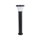 SOLARDIS 90523 LED Solar Bollard Light Κολωνάκι Κήπου Εξωτερικού Χώρου 10W 180lm 120° με Ενσωματωμένο Φωτοβολταϊκό Panel 6V 5W & Επαναφορτιζόμενη Μπαταρία Li-ion 3.2V 6000mAh με Αισθητήρα Ημέρας-Νύχτας - Αδιάβροχο IP65 Φ24 x Υ88cm Ψυχρό Λευκό 6000K - 