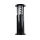 SOLARMIS 90536 LED Solar Bollard Light Κολωνάκι Κήπου Εξωτερικού Χώρου 10W 180lm 120° με Ενσωματωμένο Φωτοβολταϊκό Panel 6V 5W & Επαναφορτιζόμενη Μπαταρία Li-ion 3.2V 6000mAh με Αισθητήρα Ημέρας-Νύχτας - Αδιάβροχο IP65 Φ22 x Υ59cm CCT Ψυχρό-Φυσικό-Θερ