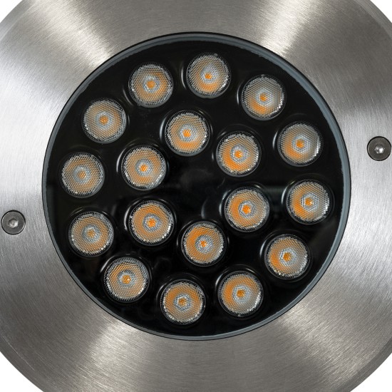 UNDERGROUND-SINA 90571 Χωνευτό Φωτιστικό Σποτ Δαπέδου LED 18W 1620lm 15° DC 24V Αδιάβροχο IP68 Φ20 x Υ11cm Θερμό Λευκό 2700K - Ανοξείδωτο Ατσάλι - 3 Χρόνια Εγγύηση UNDERGROUND-SINA 90571 Χωνευτό Φωτιστικό Σποτ Δαπέδου LED 18W 1620lm 15° DC 24V Αδιάβροχο IP68 Φ20 x Υ11cm Θερμό Λευκό 2700K - Ανοξείδωτο Ατσάλι - 3 Χρόνια Εγγύηση