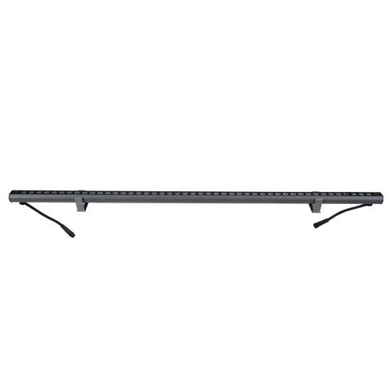 WASHERSTELLAR 90577 Μπάρα Φωτισμού Wall Washer LED 12W 1020lm 30° DC 24V Αδιάβροχο IP67 Πολύχρωμο RGBW Dimmable DMX512 - Bridgelux SMD Chip - Γκρι Ανθρακί - Μ100 x Π3.2 x Υ3cm - 3 Χρόνια Εγγύηση