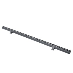 WASHERPANDA 90584 Μπάρα Φωτισμού Wall Washer LED 36W 4140lm 15° DC 24V Αδιάβροχο IP67 Φυσικό Λευκό 4500K Dimmable - Bridgelux SMD Chip - Γκρι Ανθρακί - Μ100 x Π4 x Υ3.5cm - 3 Χρόνια Εγγύηση