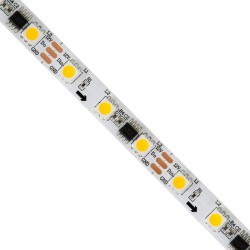 DIGIPRO 90588 Ψηφιακή Pixel Addressable Ταινία LED 14.4W/m 1296lm/m 120° DC 12V IP20 60 x SMD5050 Chip/m 20 x Pixel/m Θερμό Λευκό 2700K Dimmable SPI/TTL Protocol IC WS2811/UCS16703 - Sanan SMD Chip - Μ500 x Π1 x Υ0.2cm - Ρολό 5 Μέτρων - 5 Χρόνια Εγγύηση