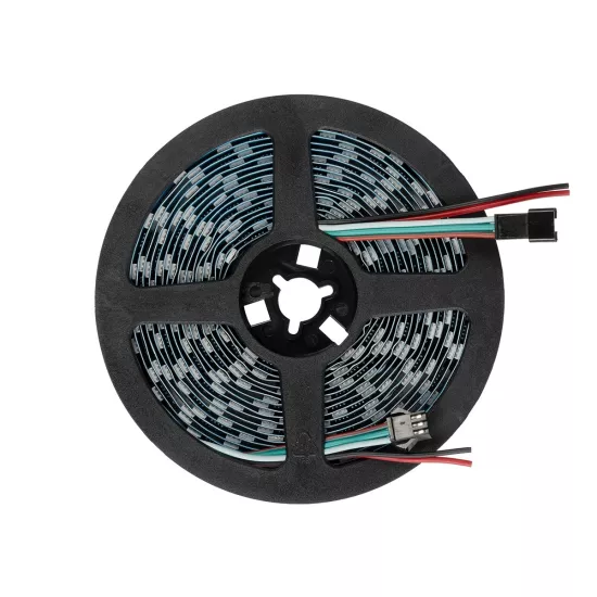 DIGIPRO 90589 Ψηφιακή Pixel Addressable Ταινία LED 14.4W/m 864lm/m 120° DC 12V IP20 60 x SMD5050 Chip/m 20 x Pixel/m Πολύχρωμο RGB Dimmable SPI/TTL Protocol IC WS2811/UCS16703 - Sanan SMD Chip - Μ500 x Π1 x Υ0.2cm - Ρολό 5 Μέτρων - 5 Χρόνια Εγγύηση