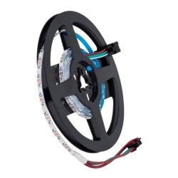 DIGIPRO 90605 Ψηφιακή Pixel Addressable Ταινία LED 14.4W/m 864lm/m 120° DC 5V IP20 60 x SMD3535 Chip/m 60 x Pixel/m Πολύχρωμο RGB Dimmable SPI/TTL Protocol IC WS2812/SK6812 - Sanan SMD Chip - Μ200 x Π0.4 x Υ0.1cm - Ρολό 2 Μέτρων - 5 Χρόνια Εγγύηση