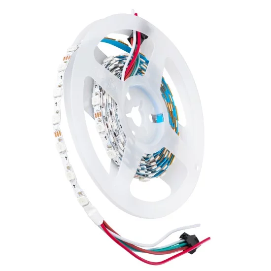 DIGIPRO 90606 Ψηφιακή Pixel Addressable Ταινία LED 14.4W/m 1152lm/m 120° DC 5V IP20 60 x SMD 5050 Chip/m 20 x Pixel/m Πολύχρωμο RGB Dimmable SPI/TTL Protocol IC WS2812/SK6812 - Μ2000 x Π6 x Υ2mm - Ρολό 2 Μέτρων - 5 Χρόνια Εγγύηση DIGIPRO 90606 Ψηφιακή Pixel Addressable Ταινία LED 14.4W/m 1152lm/m 120° DC 5V IP20 60 x SMD 5050 Chip/m 20 x Pixel/m Πολύχρωμο RGB Dimmable SPI/TTL Protocol IC WS2812/SK6812 - Μ2000 x Π6 x Υ2mm - Ρολό 2 Μέτρων - 5 Χρόνια Εγγύηση