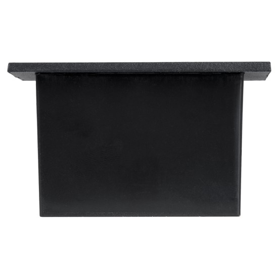 STEP-MINA 90625 Χωνευτό Αρχιτεκτονικό Φωτιστικό Διαδρόμου/Σκαλοπατιού LED 3W 330lm 30° DC 24V Αδιάβροχο IP65 Θερμό Λευκό 2700K Dimmable - Μαύρο - Μ8.3 x Π8.3 x Υ5cm / Q6.6cm - 3 Χρόνια Εγγύηση