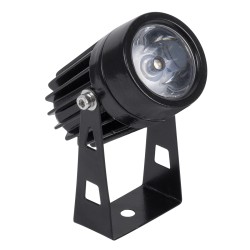 SPOTTOLA 90631 Σποτ Φωτισμου LED 1W 110lm 10° DC 24V Αδιάβροχο IP65 Θερμό Λευκό 2700K Dimmable - Bridgelux SMD Chip - Γκρι Ανθρακί - Μ5 x Π5 x Υ9cm - 3 Χρόνια Εγγύηση