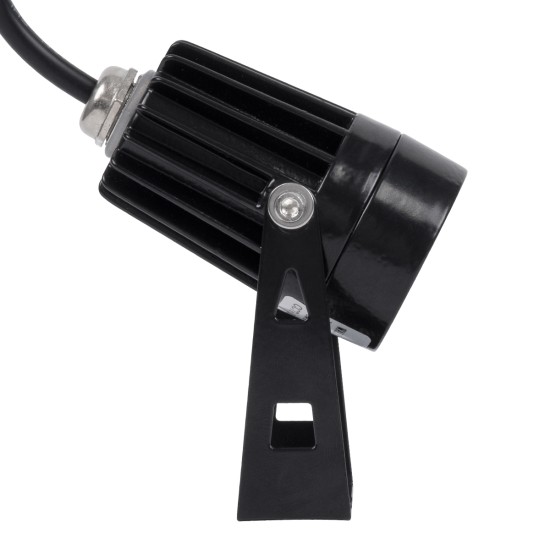 SPOTTOLA 90631 Σποτ Φωτισμου LED 1W 110lm 10° DC 24V Αδιάβροχο IP65 Θερμό Λευκό 2700K Dimmable - Bridgelux SMD Chip - Γκρι Ανθρακί - Μ5 x Π5 x Υ9cm - 3 Χρόνια Εγγύηση