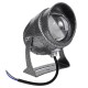 SPOT-XENIA 90632 Σποτ Φωτισμου Wall Washer LED 16W 1440lm 3° DC 24V Αδιάβροχο IP65 Φ9 x Υ12cm Θερμό Λευκό 3000K - Σφυρήλατο Γκρι - 3 Years Warranty