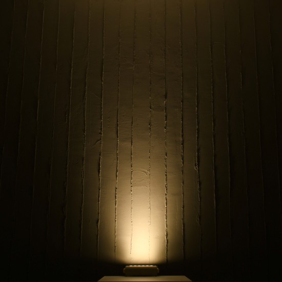 FLOODHENA 90638 Προβολέας Σποτ Wall Washer LED 24W 2160lm 30° AC 220-240V Αδιάβροχο IP65 Θερμό Λευκό 2700K - Bridgelux SMD Chip - Γκρι Ανθρακί - Μ22.5 x Π6 x Υ16.5cm - 3 Χρόνια Εγγύηση