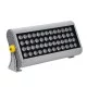 FLOOD-HENA 90640 Προβολέας Σποτ Wall Washer LED 48W 4320lm 30° AC 220-240V Αδιάβροχο IP65 Θερμό Λευκό 3000K - Ασημί - Μ39 x Π6 x Υ17cm - 3 Χρόνια Εγγύηση